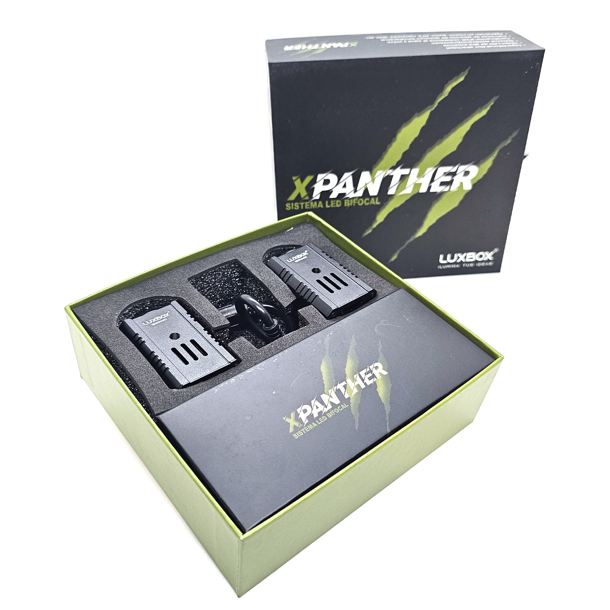 Mini Lupas Led Xpanther V3 Luxbox Alta Y Baja Universales