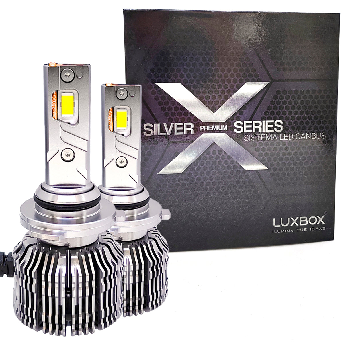 FOCOS LED SILVER X SERIES PREMIUM CANBUS