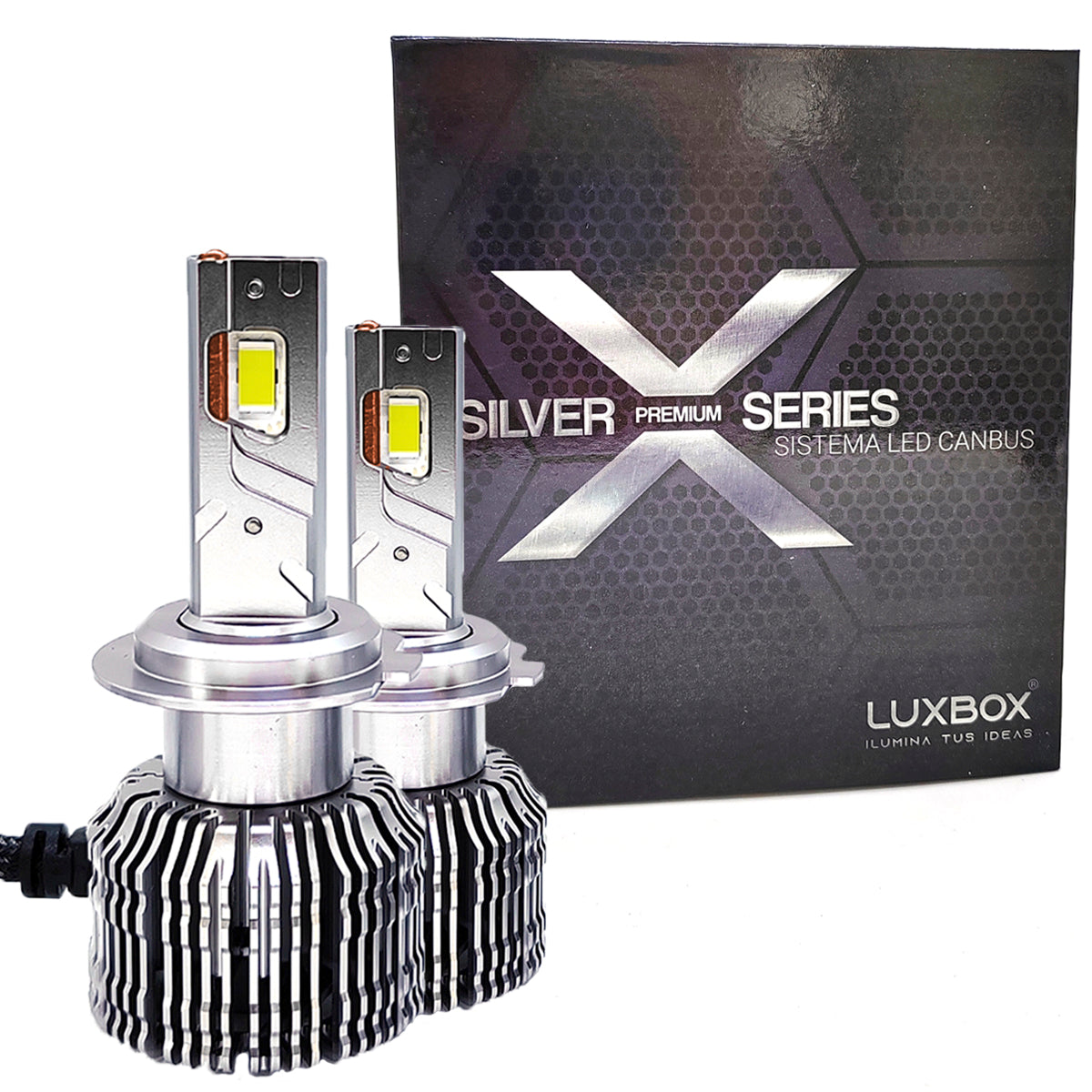 FOCOS LED SILVER X SERIES PREMIUM CANBUS