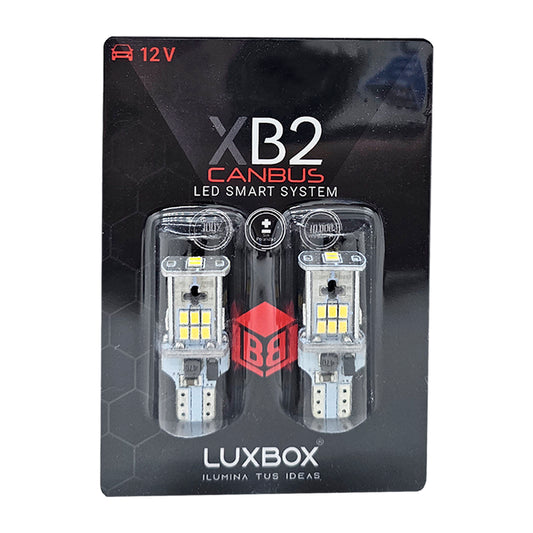 Focos LED De Pellizco T15 Canbus Premium Para Reversa