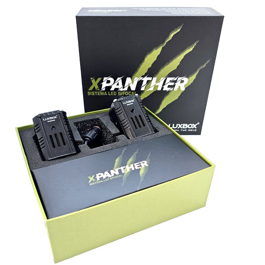 Mini Lupas Led Xpanther Luxbox Alta Y Baja Universales