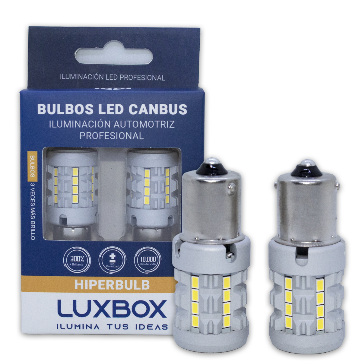 Focos LED CANBUS HiperBulbX LUXBOX LED